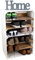 2er Set Obstkiste Johanna geflammt mit Boden Aufbwahrungsbox Weinkisten Regalkisten Aufbewahrungskisten Standregal Weinkisten Holzkisten Bücherregal Weinregal (2er Set Paula dopp. flam Längs)