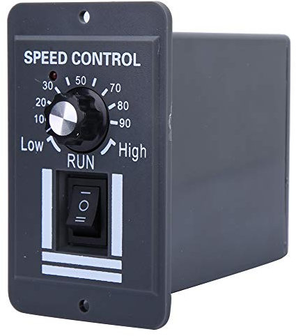 Contrôleur de Vitesse de Moteur CC, Contrôleur de Vitesse de Moteur Réglable CW/CCW DC 12V à 60V 10A Bouton de Régulateur de Moteur Contrôleur de Vitesse de Moteur