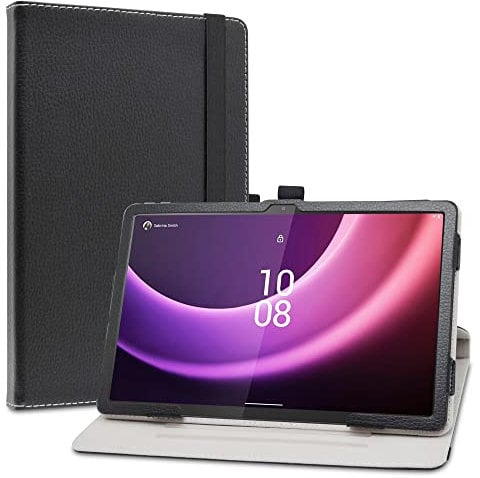 LiuShan Rotary Funda para Lenovo Tab P11 2nd Gen, Folio Soporte PU Cuero con Funda Caso para Lenovo Tab P11 (2nd Gen) 11.5 Tablet(TB350FU),Negro