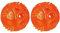 TRIXIE 33643 Blinkball, TPR, ø 7,5 cm (Packung mit 2)