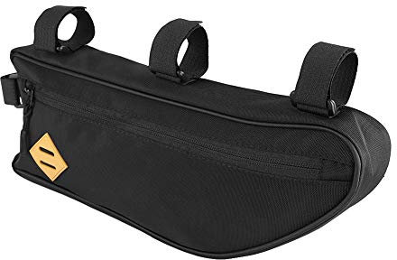 Tbest Sac de Cadre Triangulaire de Vélo, Grand Sac de Cadre de Vélo étanche, Sac Triangulaire de Cyclisme, Sac de Tube Supérieur Avant de Vélo, Pochette sous la Selle (L)