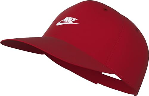 Nike FB5368-657 Club Cappellino Unisex Adulto University Red/White Taglia M/L