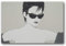 KSHAO ATHQW Patrick Nagel Leinwandbild Dame mit Sonnenbrille, Poster, 80er-Jahre-Stil, Pop-Drucke, Vintage-Wandkunst für Heimdekoration, Bilder, 30 x 20 cm, ohne Rahmen