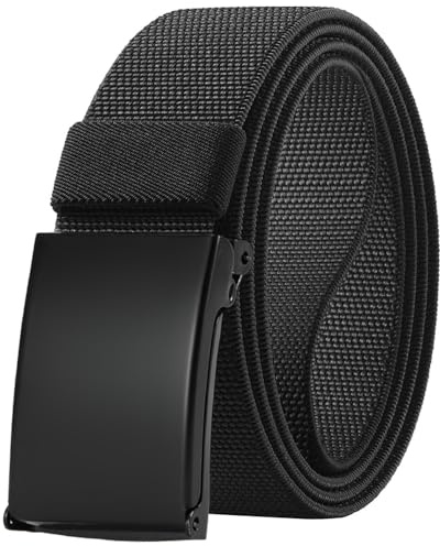 DOOPAI Gürtel Herren,Nylon Arbeitsgürtel,Canvas Gürtel Stoffgürtel | Verstellbarer Gürtel Geeignet für Arbeit und Reisen