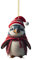 Generisch Weihnachten Pinguin Weihnachtsdeko Anhänger Weihnachtsdeko Mit Pinguin, Weihnachten Acryl Anhänger Weihnachtsanhänger Für Weihnachtsbaumschmuck, Pinguin-Anhänger (Weihnachtsanhänger-C