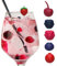 Winkee - Wild Berry Glasmarker 6er Set I Lustige Beeren Glasmarkierer für Trinkgläser I Party Weinglas Marker