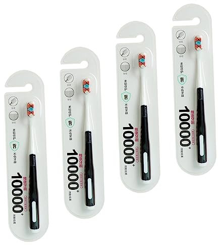 VALICLUD 4stücke Zahnbürste Für Schwangere Mit Zahnfleisch-tiefenreinigung Weichen Borsten Für Empfindliche Zähne Gegen Plaque Und Mundgeruch Bequemer Griff Für Jede Handgröße