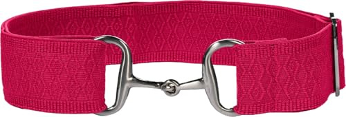 HKM Claire Stretchgürtel, Pink, Universalgröße