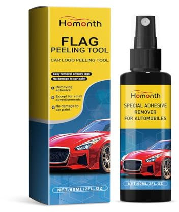 Adhesive Remover, Sticky Stuff Remover, Glue Remover Spray Effortlessly Erase Adhesive Hassles & Car Stickers, for Cars, Windows, Rapidly Removes Labels, Sticker, Glue