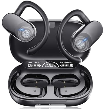 AI Translation Earbuds, Real-Time Translator Earphones with 164 Languages, Bluetooth 6.0 Open Ear Wireless Headphones, Translation/Music/Calls, Long Battery Life for Travel, Business & Learning