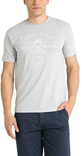 Ultrasport Herren Birk T-Shirt, Grau Melange, S