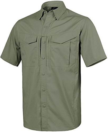 Helikon Men's Defender Mk2 Short Sleeve Shirt Olive Green size XXL