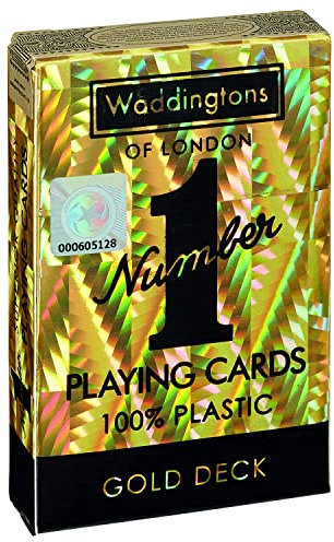 Winning Moves - Jeu de 54 Cartes - Or - Jeu de société - Jeux de cartes - A partir de 4 ans - Version française