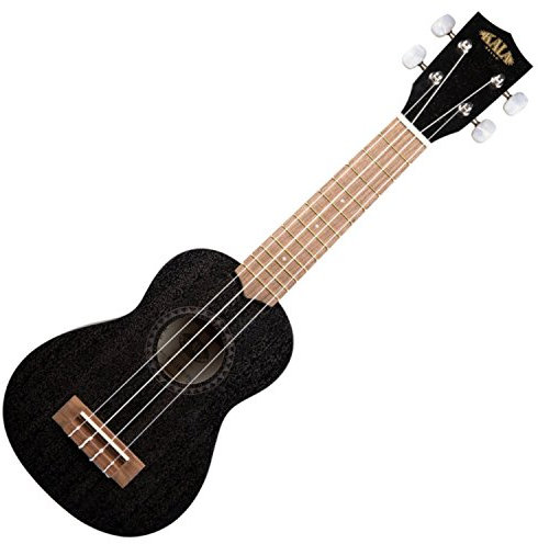 Kala Sopran-Ukulele aus satiniertem Mahagoni (KA-15S-BLK)