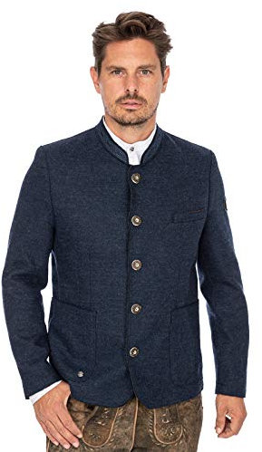 Stockerpoint Herren Wolfgang2 Trachtenjanker, dunkelblau, 52