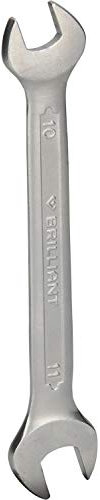 BRILLIANT TOOLS BT010902 Clé à fourche double, 10 x 11 mm [Powered by KS TOOLS]
