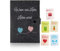 Little Moonshine Premium Mutterpasshülle aus reinem Filz (Dunkelgrau) - stylische und beständige Hülle für den Mutterpass - Platz für Bilder, Karten und Dokumente - Idealer Begleiter für Schwangere