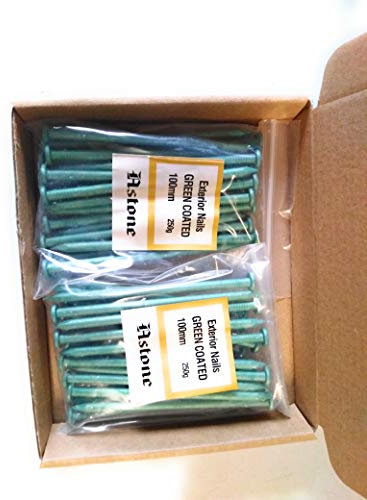 Astone Green Coated Exterior Nails (500g x 100mm)