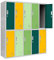 Jan Nowak Schließfachschrank 5B2AS Umkleideschrank Wertfachschrank Umkleideschrank mit 10 Fächern Stahlblechkonstruktion Pulverbeschichtet 150 cm x 136 cm x 45 cm (H x B x T) (Mehrfarbig)