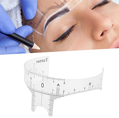 Augenbrauenlineal, einfach zu bedienendes Microblading-Zubehör Effizientes und präzises Augenbrauenlineal für professionelle Tattoo-Geschäfte für den Heimgebrauch (Nose Bridge Ruler B)