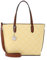 Tamaris Shopper TAS Anastasia 30106 Damen Handtaschen Karo lightyellow 410