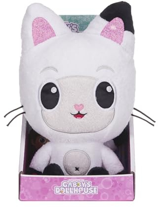 Gabby's Dollhouse 25cm (10-inches) Pandy Paws Character Soft Plush Toy