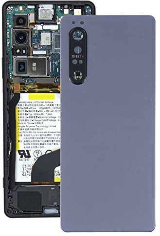 Reperatur-Teile Akku-Rückseite for Sony Xperia 1 II (Lila) (Weiß) (Grün) (Schwarz) (Color : Lila)