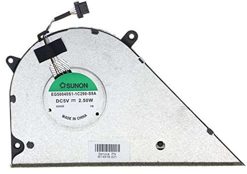 Ventilateur de processeur intégré pour HP Pavilion 15-EH 15Z-EH 15-EG0067st 15-EG0065st 15-EG0078TU 15-EG0073cl 15EG-0053cl M14818-001 EG50040S1-1C290-S9A