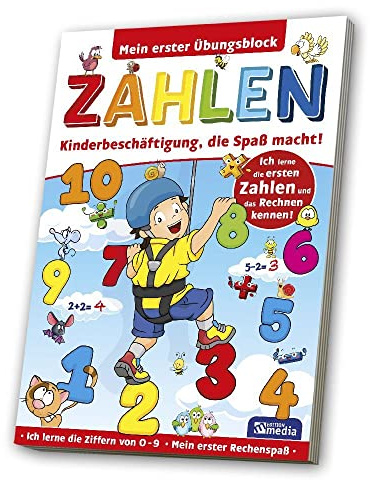 Lern-/ Übungsblock A5 - Zahlen: 80 Blatt