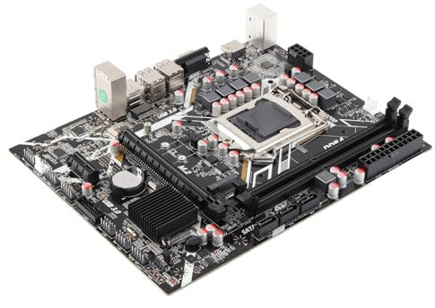 Bewinner Computer-Motherboards, DDR4-Motherboard, Dual-Channel-H410-Motherboard mit NVME-M.2-Schnittstelle, PCIE 16X Gen 3.0-Steckplatz, Unterstützt LGA 1200 ATX-Motherboard
