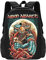 Amon Amarth Klassischer Basic-Reiserucksack, lässige Tagesrucksäcke für Damen und Herren, leichte Schul-Büchertasche, Computertasche