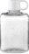 Quadratische Wasserflasche, schlanke Wasserflasche,360 ml flacher, tragbarer Geldbeutel, quadratischer Wasserbecher | Reise-Flaschenbecher, wiederverwendbare Tritan-Reisetaschen-Wasserflasche
