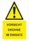 Indigos UG Aufkleber Drohne im Einsatz - 210x297 - Hotel, Firma, Schutz, KITA, Arzt, Praxis, Wohnung - Sicherheit - Warnung