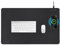 Hi-HONX Magnetic Wireless Charging Mouse Pad, Office Desk Mat with Wireless Charger, Multifunctional Large Desk Pad with Non-Slip Base, Waterproof Leather Desk Pad for Gaming and Office Use(60X40cm)