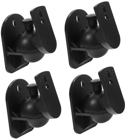 Homoyoyo Easy Install Speaker Wall Mount Rack for Surround Sound Speaker System