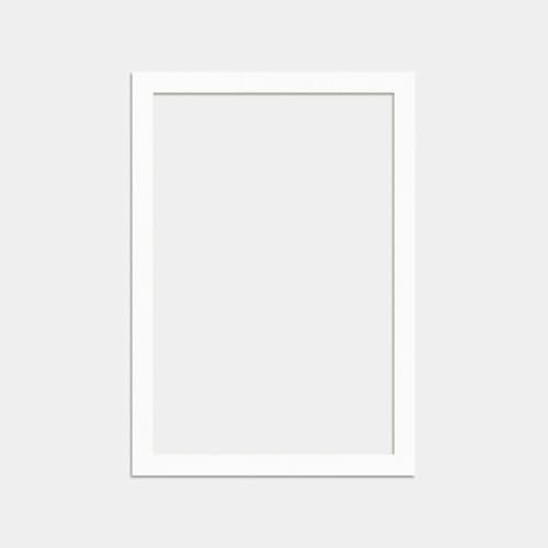 Procut Global 100x70cm White Picture Mounts to Fit 60x90cm Size Photo Mount with Aperture for 60x90cm White Mount Board Card Picture Frame Mats For Display Artwork or Paintings