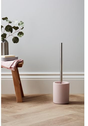 HOMELIFE Toilet Brush Holder Blush Pink One Size