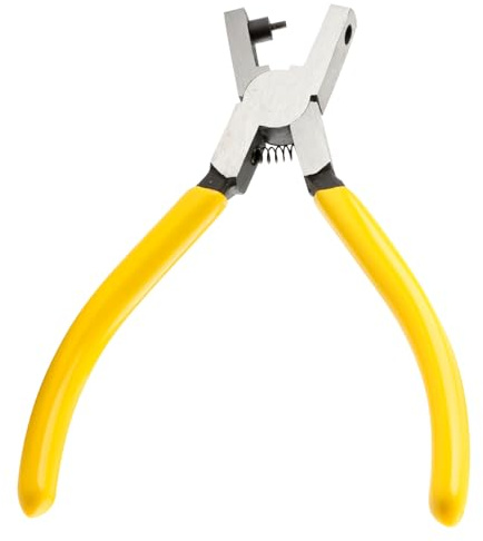 Bojueshaw Belt Hole Puncher,2.0mm Watch Belt Puncher Tool,Useful Watch Hole Punch Plier,Hand Punch Tool for Belts, Dog Collars, Shoes, DIY