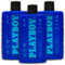 3 er Pack PLAYBOY Duschgel AM-PM 3 x 250 ml