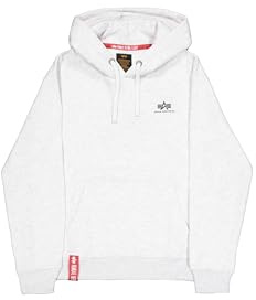 Alpha Industries Herren Basic Hoodie Small Logo Kapuzenpullover (1er Pack)