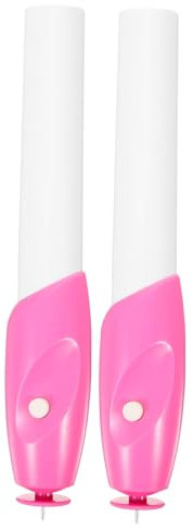 Anneome 2pcs Electric Pencil Sharpening Tool Quilling Pens Paper Quilling Pen for DIY Handwork Greeting Cards Pack for Beginners