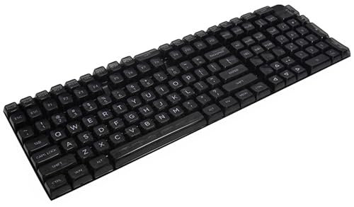 Multiple Layout 132Keycaps Long Lasts Clear Keycaps For Mechanical Keyboards And Maintain Keyboard Modding