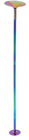 Zalydala Barre de poledance d'intérieur | Barre | Hauteur réglable 88-108 pouces | Charge maximale 200 kg | Pour pole dance et fitness | Avec coussinets en silicone antidérapants