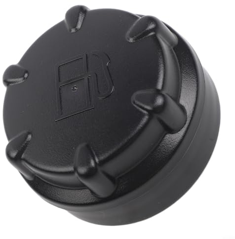 GLFLOW Black Fuel Cap For Honda GCV145, GCV170, GCV200 Engines, Plastic Lawn Mower Gas Tank Lid