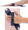 joylink Handschlaufe Halter Aktualisierte Version mit sicherem und 360° drehbarem Ledergriff Griff Elastischer Gürtel für alle 10,1 Zoll Tablets (iPad Air Pro Samsung Nexus), Marineblau