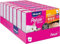 Vitakraft Poésie Délice, Katzenfutter nass, Multipack, in feiner Soße, mit Huhn, Pute und Rind, für ausgewachsene Katzen, ohne Zusatz von Zucker und Getreide, als Vorratsgröße 7x (510g)
