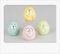 Lustiges Dekoei Ostereier Osterschmuck Gesichter Dekoration Ostern Ei stehend 9cm Funny Face 1 Ei farblich sortiert