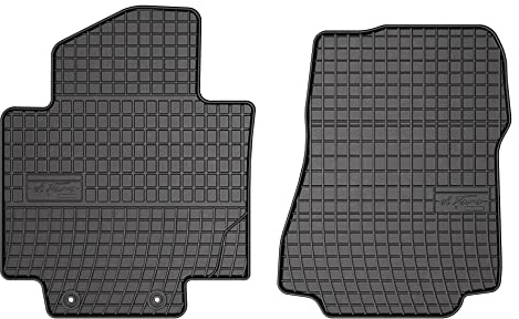 FROGUM EL Toro Gummimatten Ganzjähriges-Set von Autofussmatte Auto Fußmatten für Nissan NV200 ab 2009 | Beständiges Gummi Material | 1,5cm Schutzkante