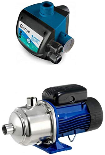 Lowara ELETTROPOMPA Pompa 3HM04P05M 3HM04 + presscontrol GENYO 8A/F22 2,2 Bar