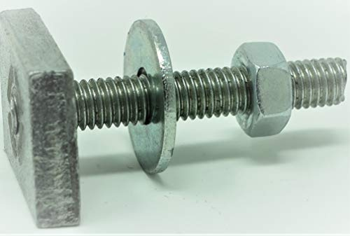 Hammerkopfschrauben M10 x 50mm, verzinkt (10)